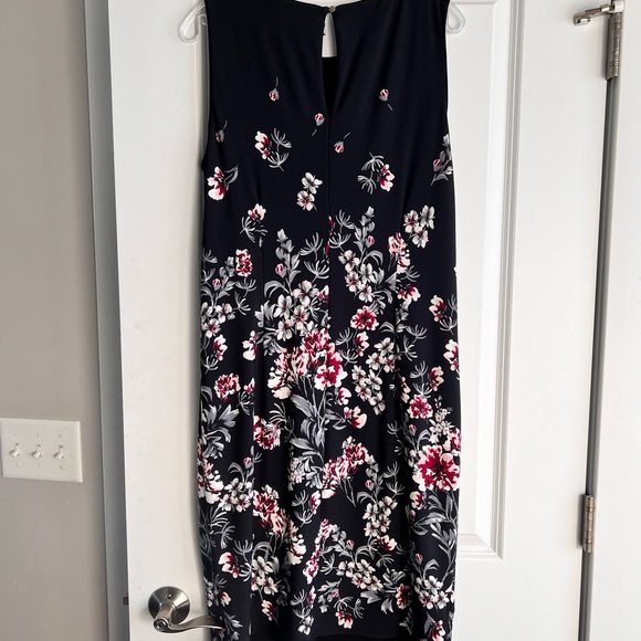Whitehouse black market reversible knit sheath dress sz L. - Picture 2 of 7